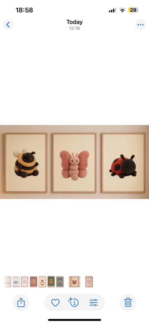 Buy & Sell Borehamwood Hertsmere - Photos for Set of 3 Prints – A4 Bugs