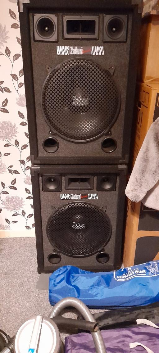 Buy & Sell Rubery Birmingham - Photos for ZEBRA SOUND DISCO SPEAKERS