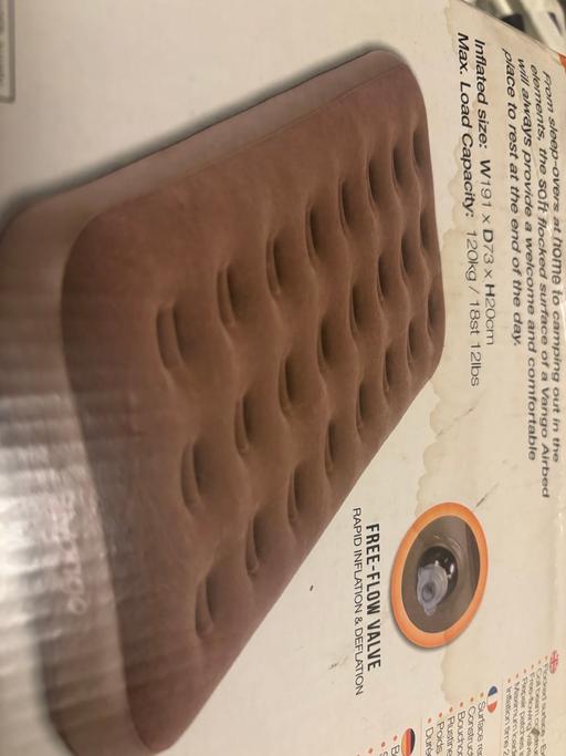 Buy & Sell Stapleton Bristol - Photos for Vango Single Flocked Airbed