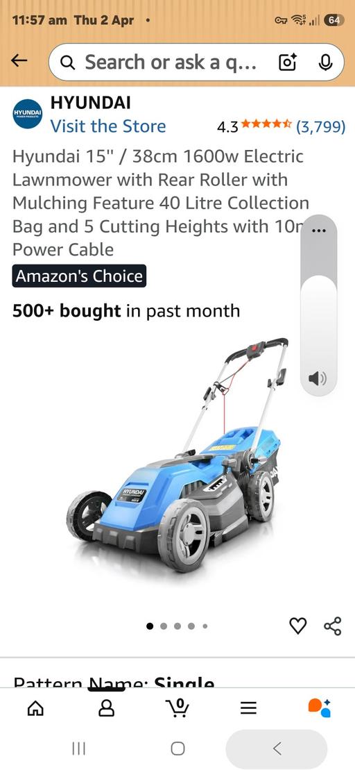 Buy & Sell Ossett Wakefield - Photos for Electric lawnmower