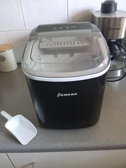 Buy & Sell Rainham Havering - Photos for Panama self cleaning Ice maker in black
