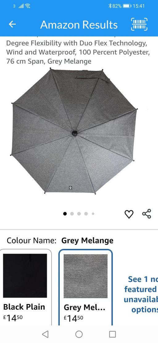 Buy & Sell Heath Town Wolverhampton - Photos for New Dooky stroller parasol & umbrella