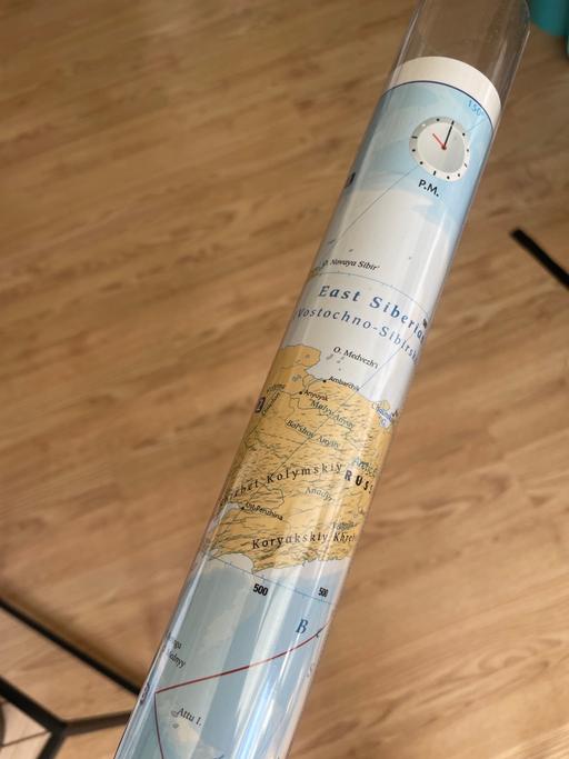 Buy & Sell Kempston Bedford - Photos for Collins World Wall Laminated Map (2021)