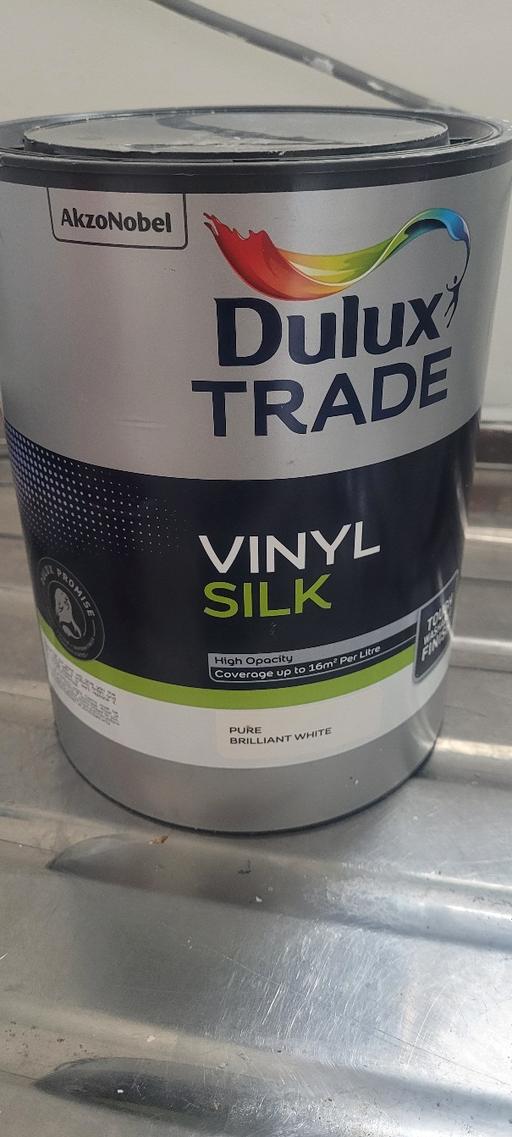 Buy & Sell Nettlesworth County Durham - Photos for Dulux vinyl silk 5L pure brilliant white