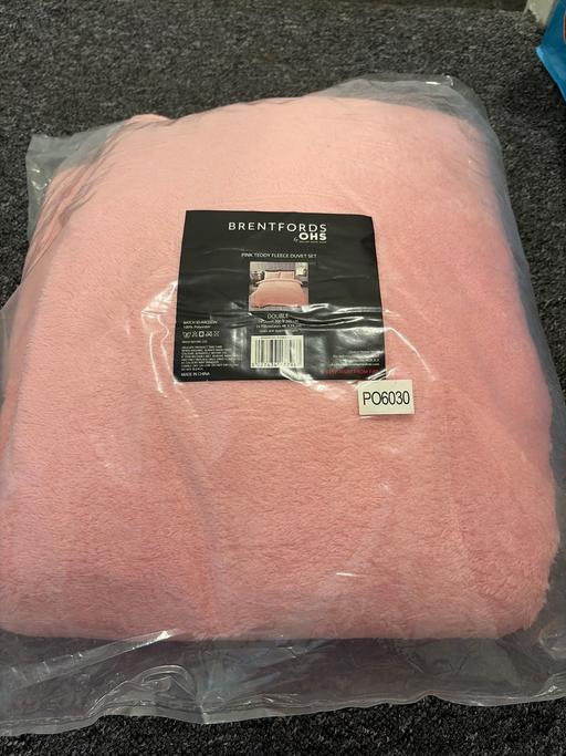 Buy & Sell Saltley Birmingham - Photos for Pink fleece double duvet set