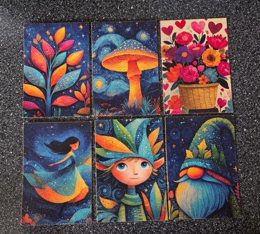 courses Garlinge Thanet - Photos for 6 X POSTCARDS (NEW)