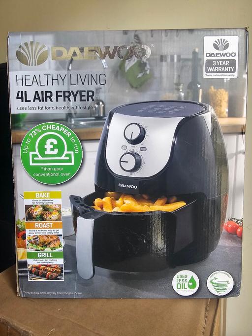 Buy & Sell Leagrave Luton - Photos for Daweoo 4l air fryer- new in a box