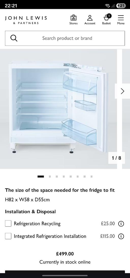 Buy & Sell Newtondee Village Aberdeen - Photos for integrated fridge