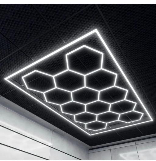 Buy & Sell Gipton Leeds - Photos for 14 hexagon honeycomb led light, 65w 6500K