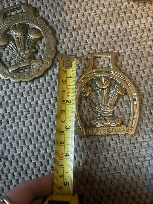 Buy & Sell Wednesfield Wolverhampton - Photos for Charles & Diana wedding brass 3£ each