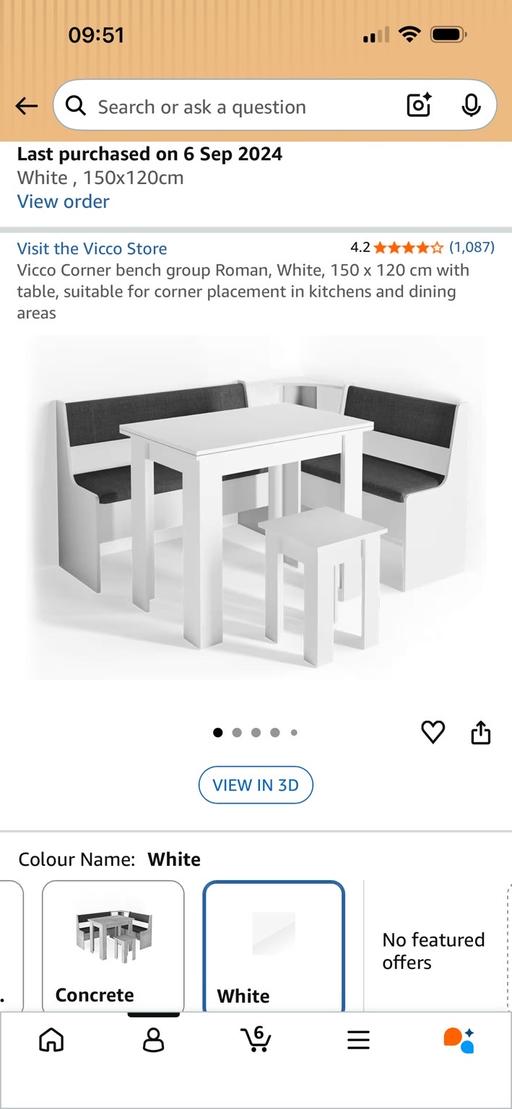 Buy & Sell Plumstead South East London - Photos for Corner dining table