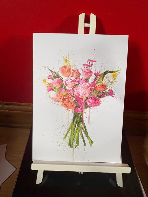 Buy & Sell Clayton Bradford - Photos for A4 Floral print - Rose £5 Delivered