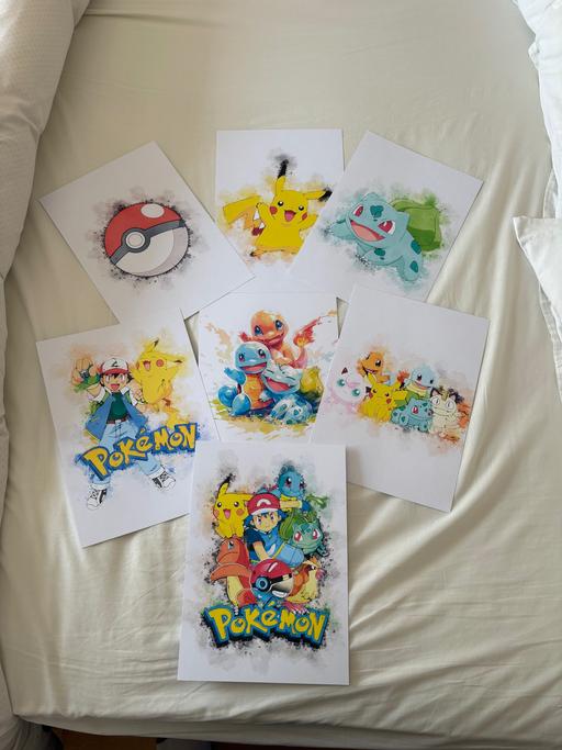 Buy & Sell Daisy Hill Bradford - Photos for Set of 7 Pokémon A4 Prints - £15 Delivered