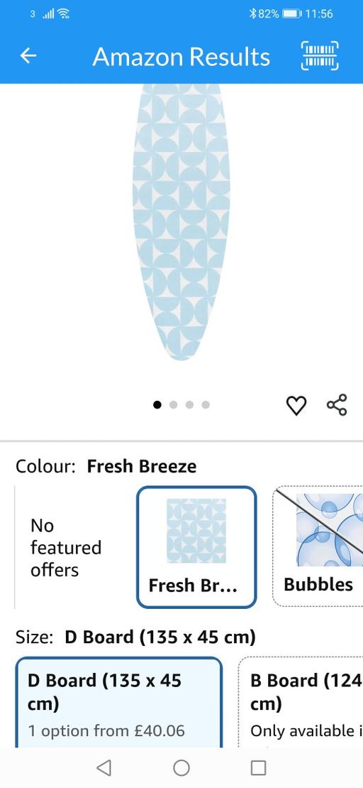 Buy & Sell Heath Town Wolverhampton - Photos for New Brabantia ironing board cover RRP £40