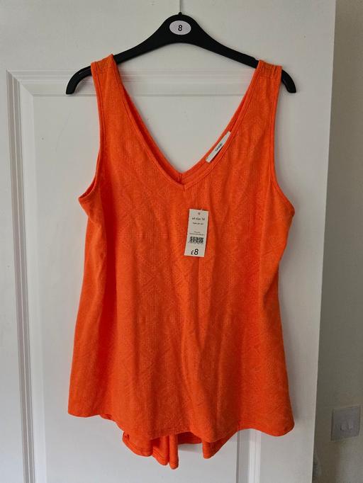 Buy & Sell Rowley Regis Sandwell - Photos for George orange ladies top - uk14 bnwt