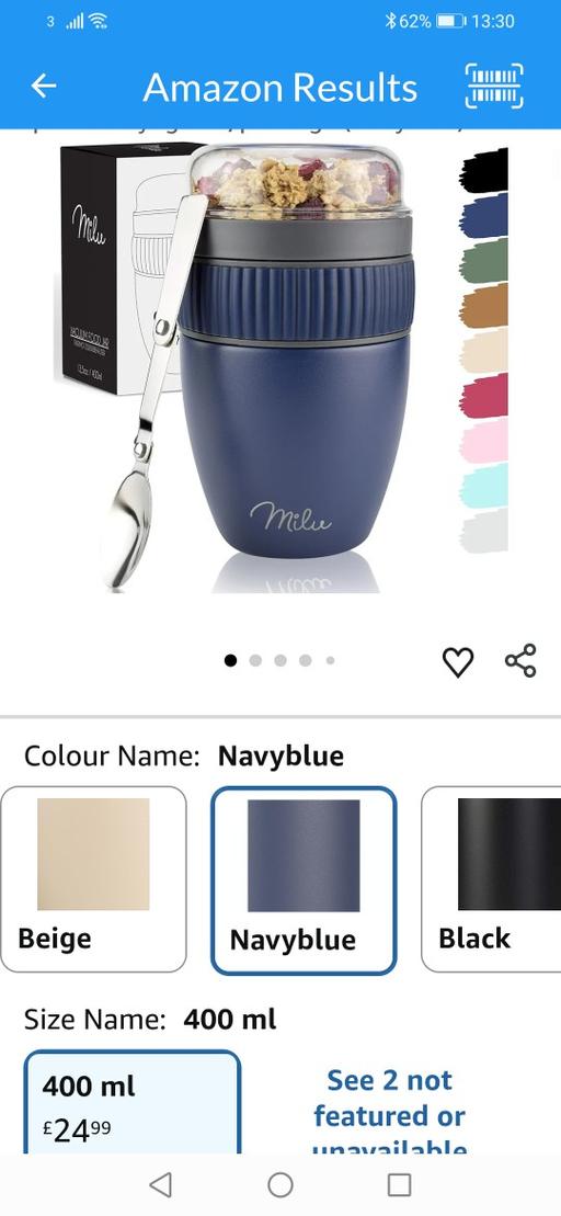 Buy & Sell Heath Town Wolverhampton - Photos for New Milu insulated cereal/muesli cup RRP £25