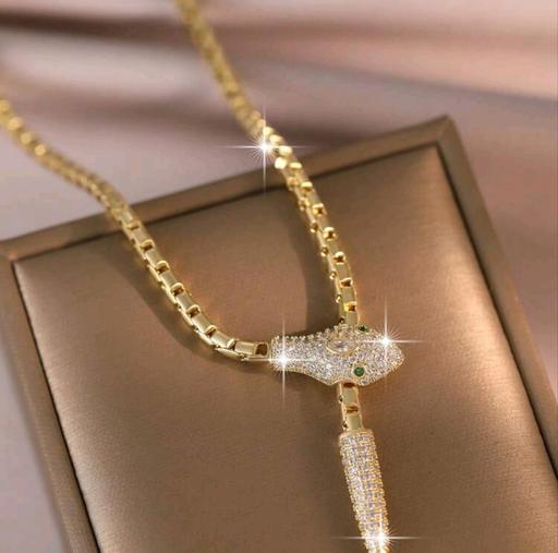 Buy & Sell Seven Kings East London - Photos for 1 piece gold statement snake shaped chain