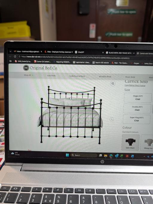 Buy & Sell Cannock Cannock Chase - Photos for black bed frame brass knobs