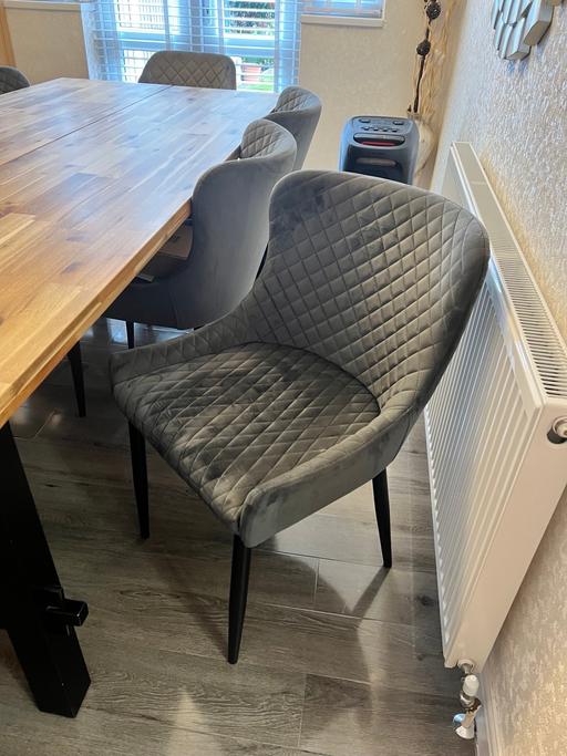 Buy & Sell Nuneaton Nuneaton and Bedworth - Photos for Large table & chairs