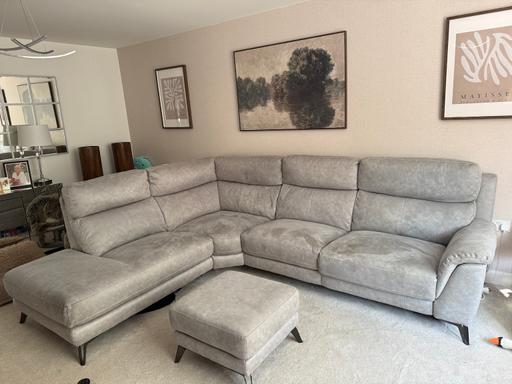 Buy & Sell Birdwell Barnsley - Photos for Furniture Village Contempo grey corner sofa