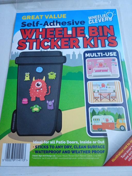 Buy & Sell Horncastle East Lindsey - Photos for brand new WHEELIE BIN STICKER KITS