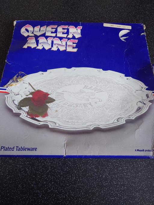 Buy & Sell Woodthorpe Charnwood - Photos for Queen Anne sliver plated happy anniversary