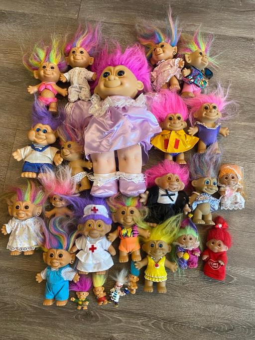 Buy & Sell Rastrick Calderdale - Photos for Vintage troll dolls. 24 in total