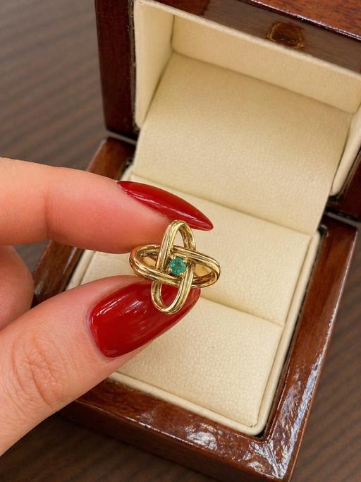Buy & Sell Harrow Town Centre Harrow - Photos for Natural Emerald 9ct Yellow Gold Pendant