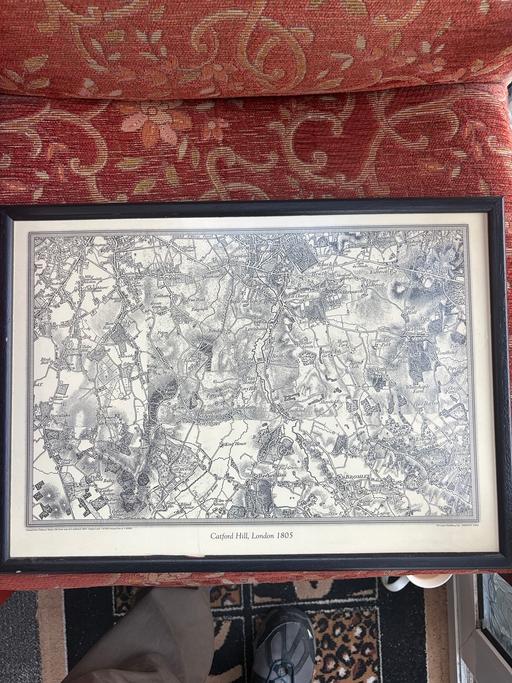 Buy & Sell Kidbrooke South East London - Photos for Catford hill London 1805 original map