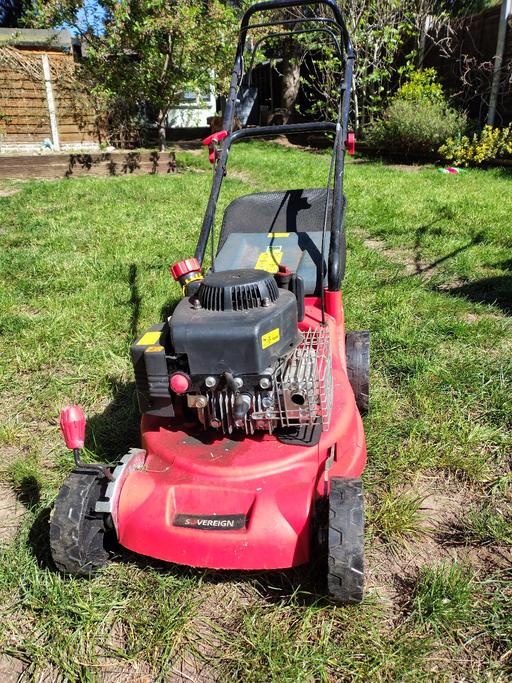 Buy & Sell Great Barr Birmingham - Photos for Sovereign Petrol Lawnmower. Good Condition