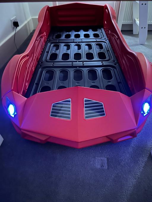 Buy & Sell Hale Trafford - Photos for Red toddler car bed - needs a new mattress