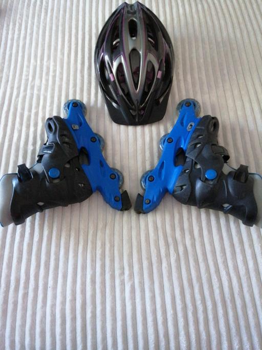 Buy & Sell Wednesfield Wolverhampton - Photos for Inline skates size 11 - 1 & Helmet 