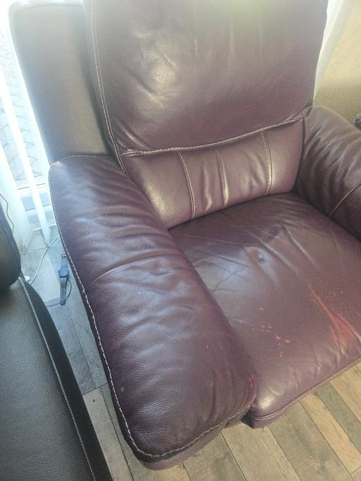 Buy & Sell Ribbleton Preston - Photos for leather recliner sofa chair