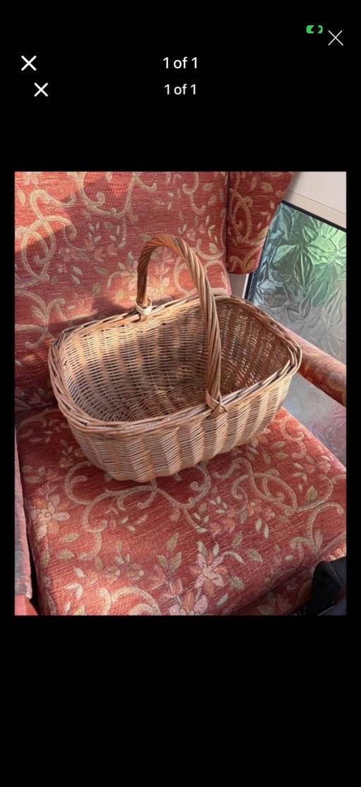 Buy & Sell Kidbrooke South East London - Photos for Vintage shopping wicker basket