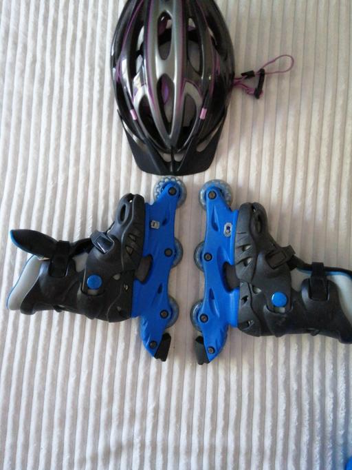Buy & Sell Wednesfield Wolverhampton - Photos for Inline skates size *11 - 1 * & Helmet