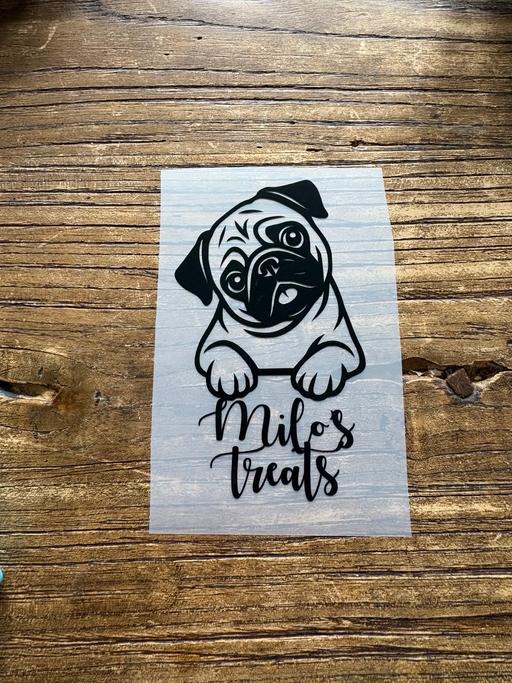 Buy & Sell Newcastle Upon Tyne Newcastle upon Tyne - Photos for Personalise pug dog decal sticker custom name