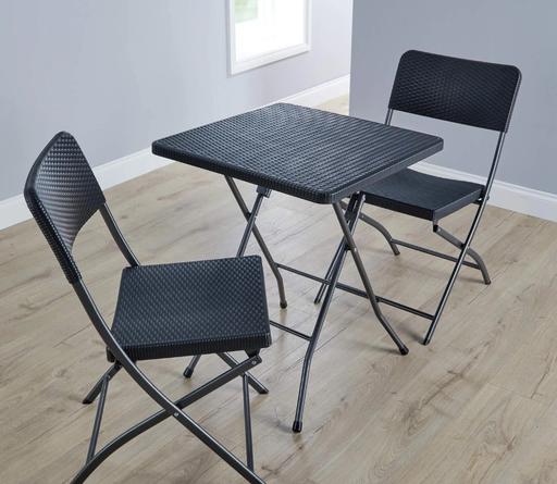 Buy & Sell Conniburrow Milton Keynes - Photos for folding garden rattan table and chairs