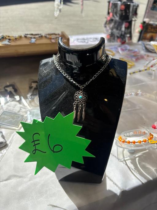 Buy & Sell Laindon Basildon - Photos for Dream catcher necklace curb chain silvertone