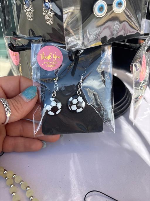 Buy & Sell Laindon Basildon - Photos for Football pendant dangle drop earrings