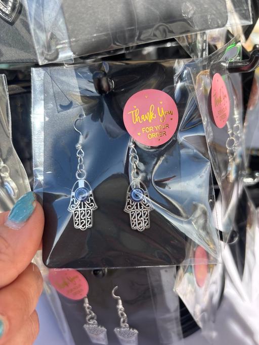Buy & Sell Laindon Basildon - Photos for Fatima hand evil eye dangle earrings