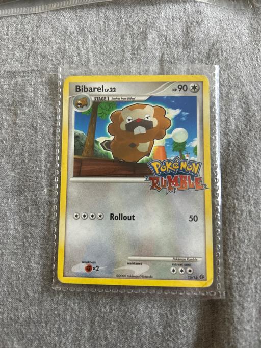 Buy & Sell Exmouth East Devon - Photos for Bibarel - Pokémon rumble card