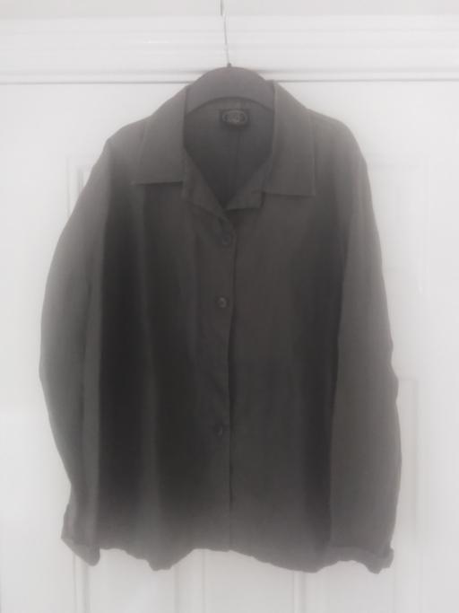 Buy & Sell Aldridge Walsall - Photos for LAURA ASHLEY GREEN LINEN JACKET