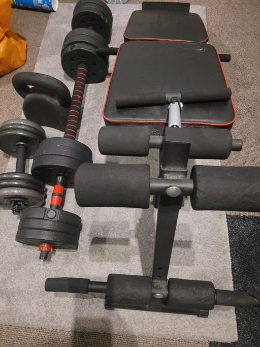 Buy & Sell Mitcham Merton - Photos for spin bike, abs bench, dumbell and kettle bell