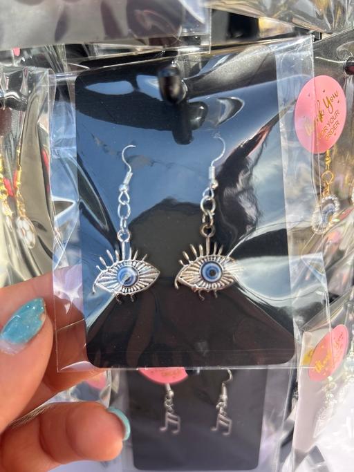 Buy & Sell Lee Chapel North Basildon - Photos for Evil eye pendant earrings