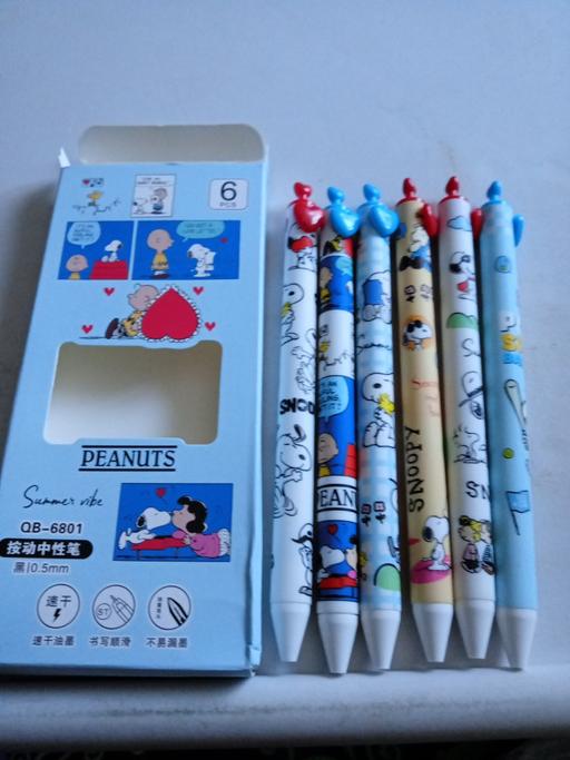 Buy & Sell Horncastle East Lindsey - Photos for new box of 6 Snoopy pens