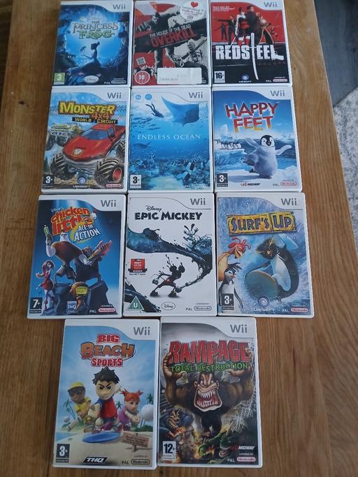 Buy & Sell Ettingshall Wolverhampton - Photos for wii games x11