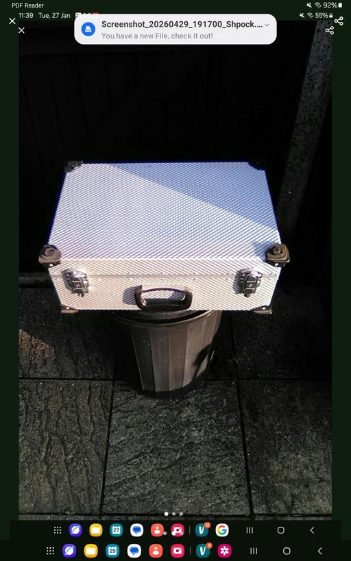 Buy & Sell Allhallows Medway - Kent - Photos for Large aluminium flight case