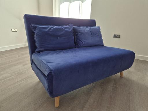 Buy & Sell Ramsgate Thanet - Photos for Habitat Roma Double Velvet Chairbed (x2)