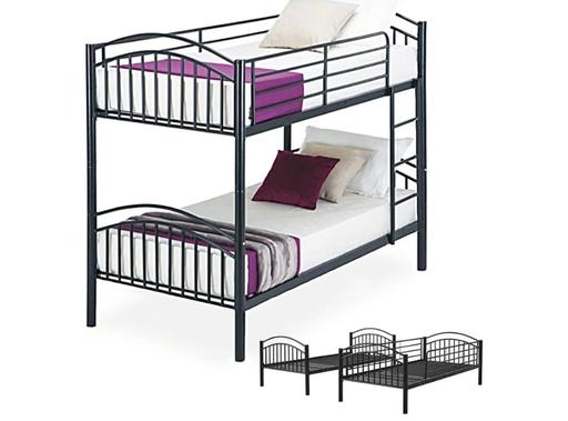 Buy & Sell Camp Hill Birmingham - Photos for Metal Single 2-Storey Bunk Bed, 2 x 3FT Child