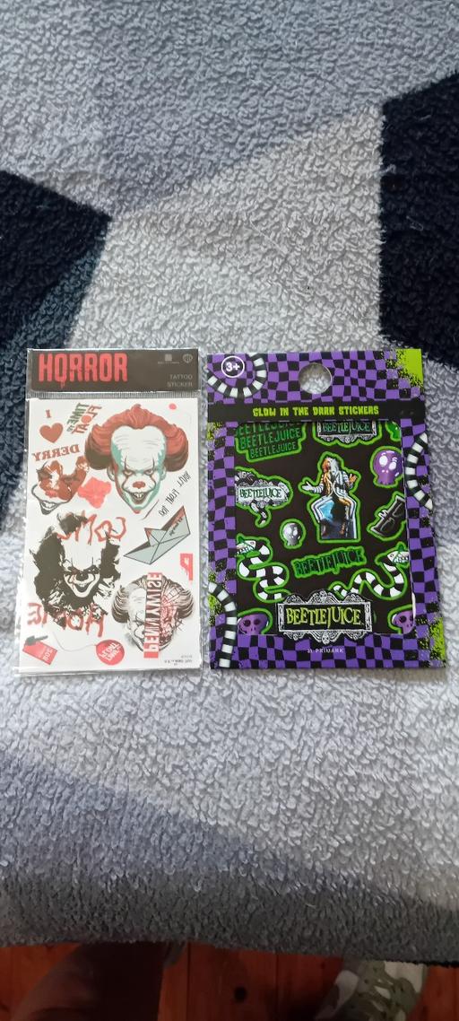 Buy & Sell Ettingshall Wolverhampton - Photos for brand new it tattoos and beetlejuice stickers
